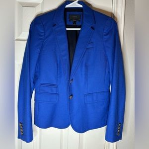 J. Crew Cobalt Blue Blazer Size 2